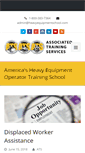 Mobile Screenshot of heavyequipmentschool.com